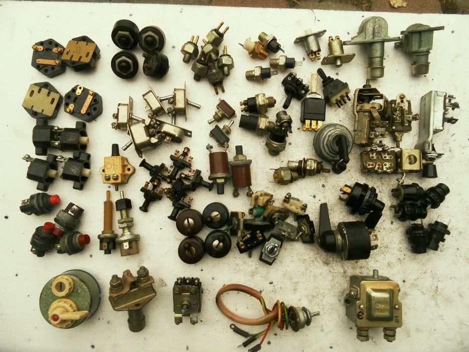 Włącznik przełącznik wyłącznik zabytkowy Gaz 51 Lublin Ził Uaz Star