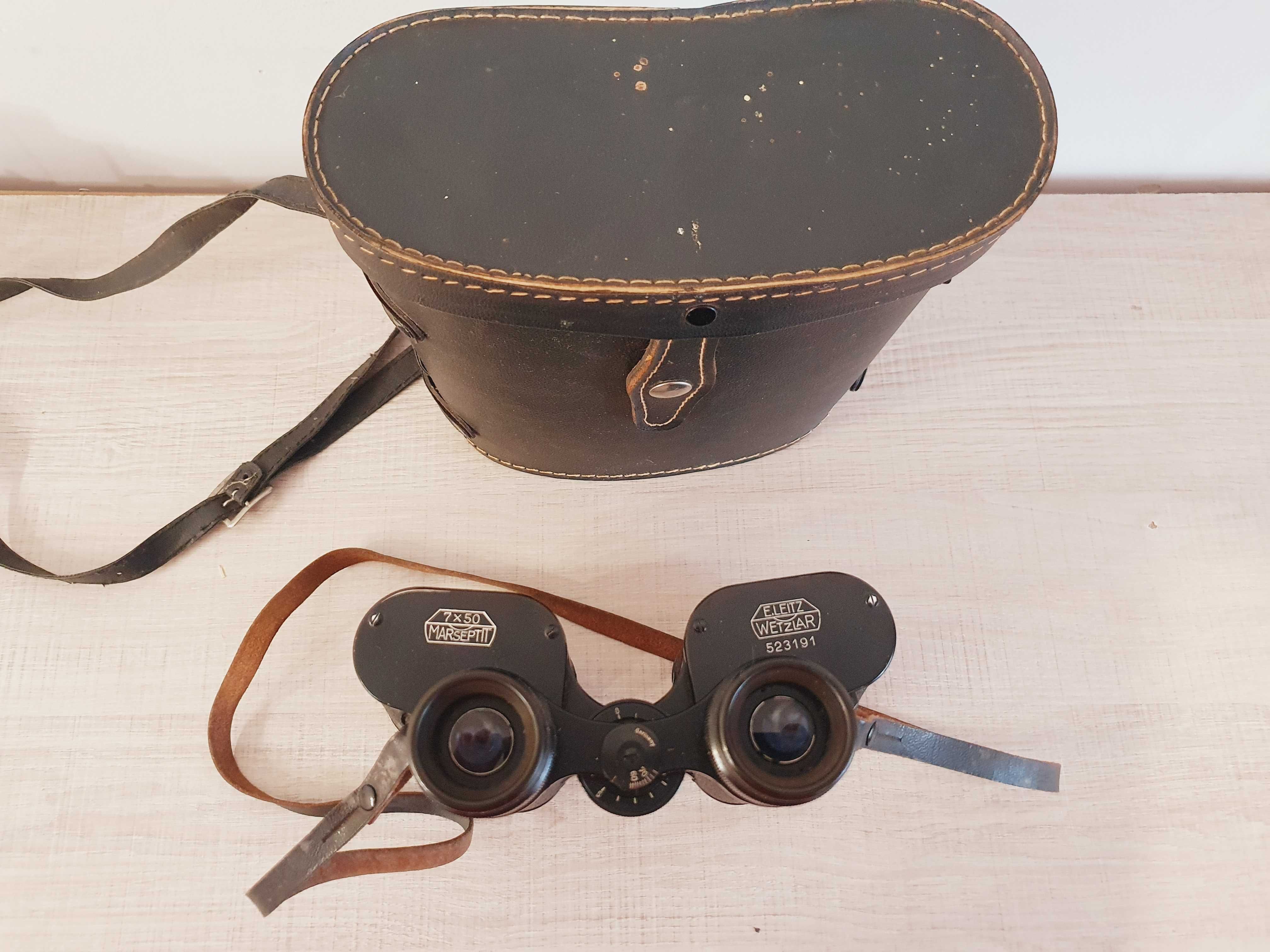 7x50 Marseptit binoculars from E.Leitz, Wetzlar (Leica). 1940 rok