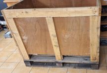 Paleta euro skrzynia drewno sklejka 120x80
