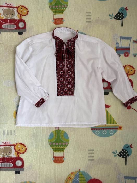 Сорочка вишита / вишиванка для хлопчика на 3-4 роки