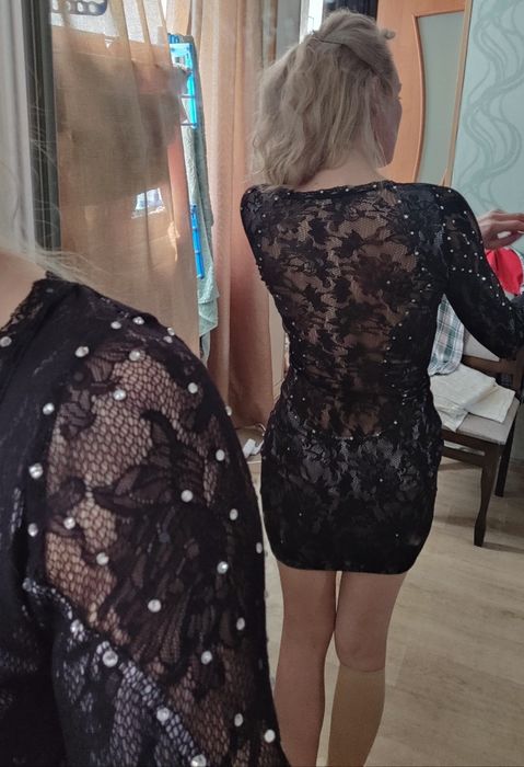 Сукні вечірні, зелена, чорні