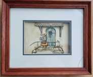 Vintage obraz 3D handmade Anton Pieck
