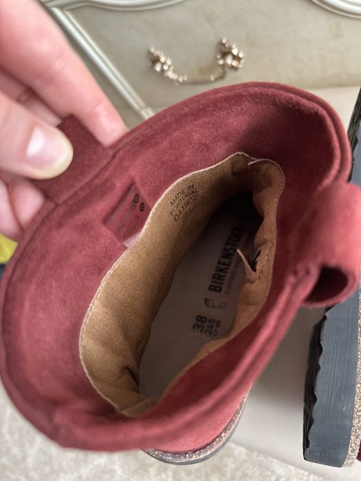 38 р Анатомічні чобітки Birkenstock Luton ортопедичні