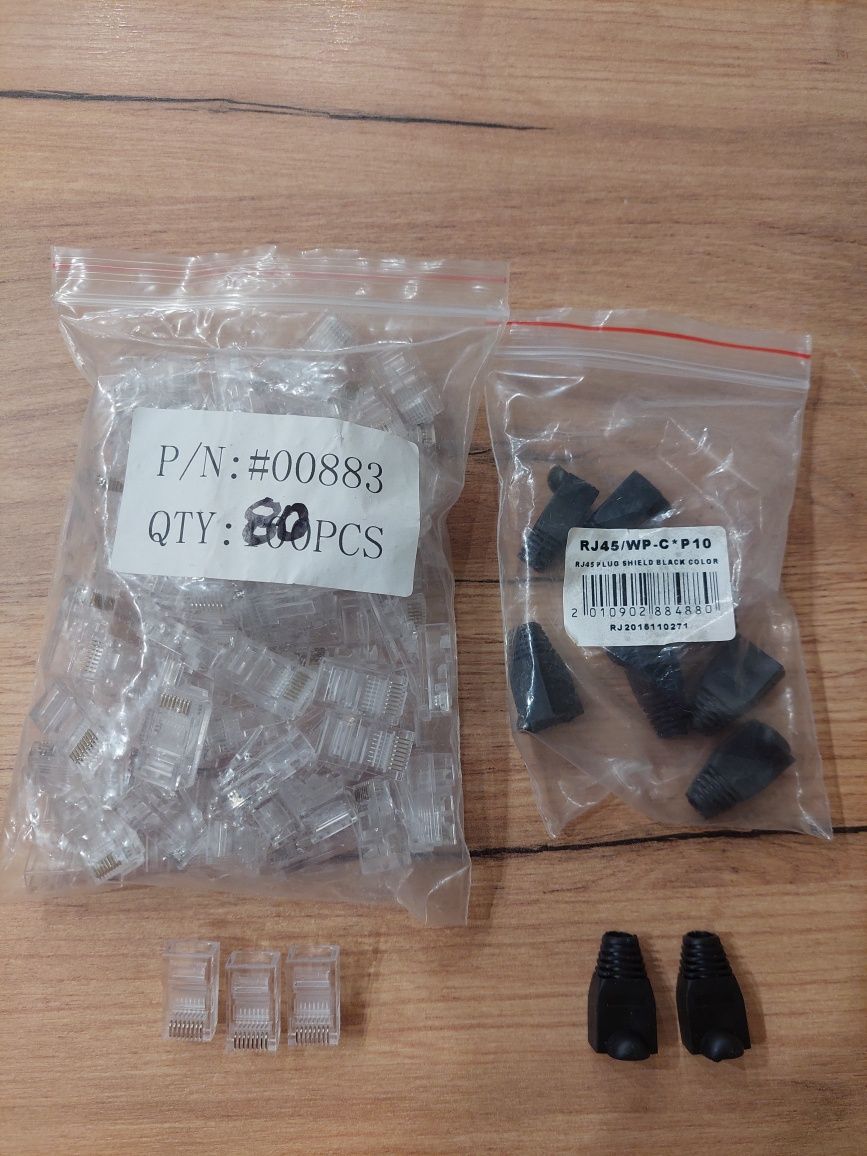 Osłona Wtyku RJ-45 RJ45/WP-C*P10 - Wtyk Końcówki I RJ45