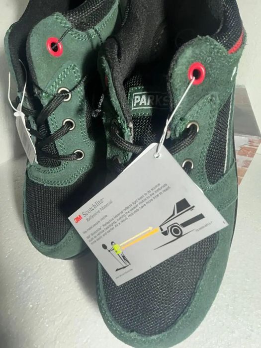 Робоче взуття черевики PARKSIDE S3 ударостійкі, світло відбиваючі нові