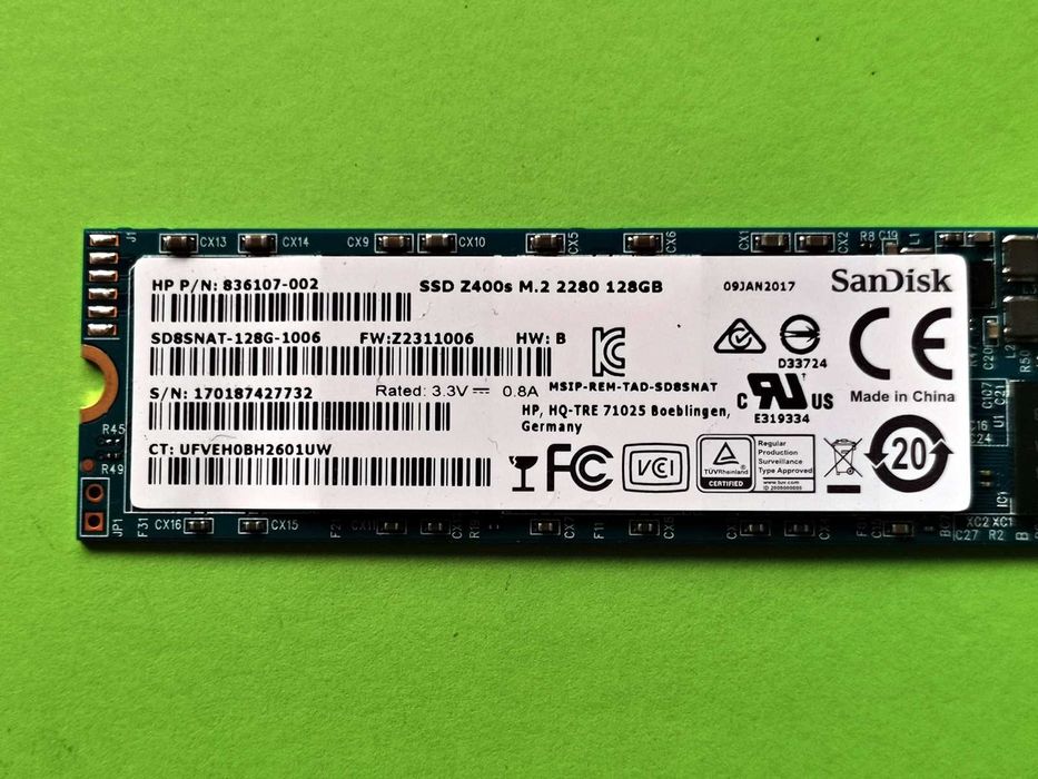 SSD M2 128GB SanDisk