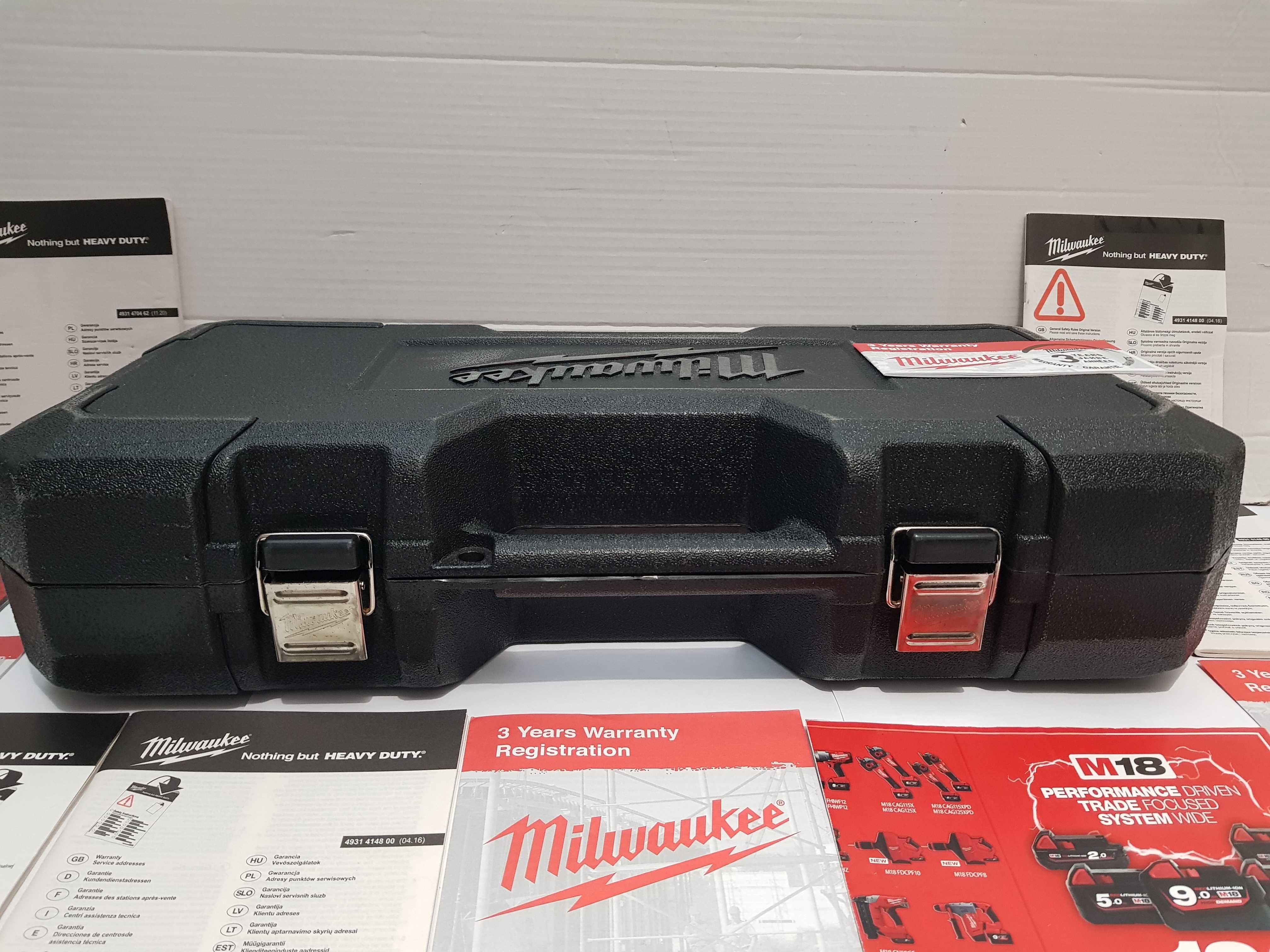 Pusta walizka do MILWAUKEE SSD 1100 X pila pilarka szablasta 230v