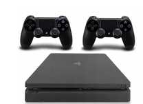 Konsola Sony PlayStation 4 slim 1 TB czarna / 2 pady