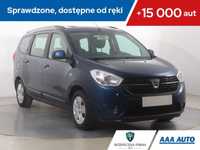 Dacia Lodgy 1.6 SCe, Salon Polska, 1. Właściciel, Serwis ASO, GAZ, 7 miejsc,