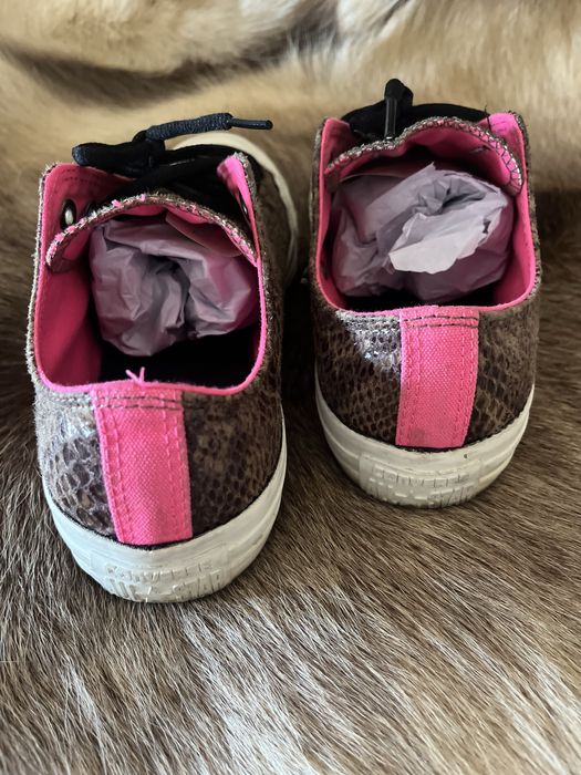 Tenis All Star pele Animal Print