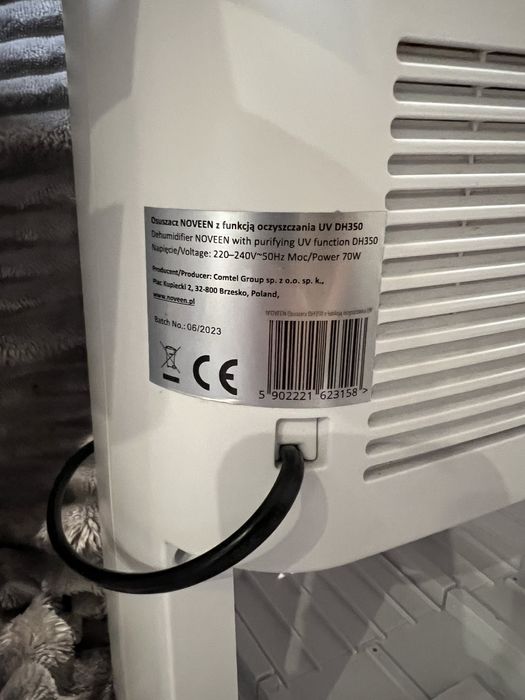 Осушувач  та очищувач повітря, осушитель