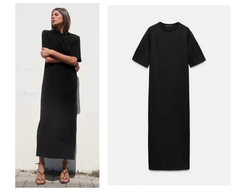 Стильна трикотажна сукня Zara s-m Київ