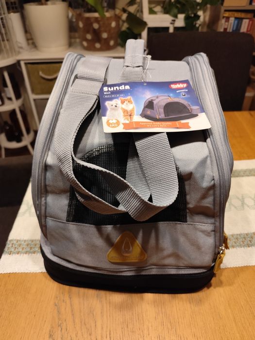 Praktyczna torba transporter Nobby dla małych psów i kotów 46x32x30 cm