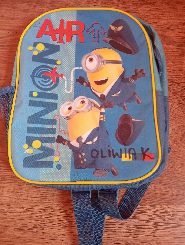 Plecak w Minionki