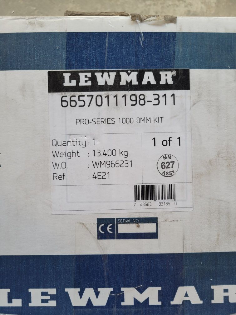 Winda kotwiczna LEWMAR Pro series 1000 12V 8mm komplet