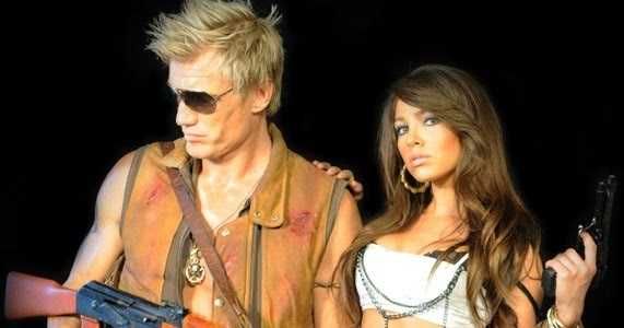 COMANDO DE RESGATE (Dolph Lundgren) Um Rocker de Armas... NOVO/SELADO