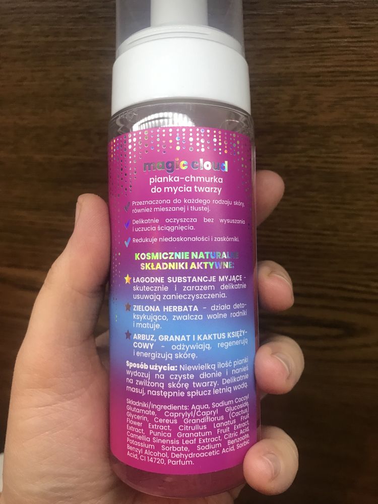 Pianka space face do mycia twarzy 150 ml