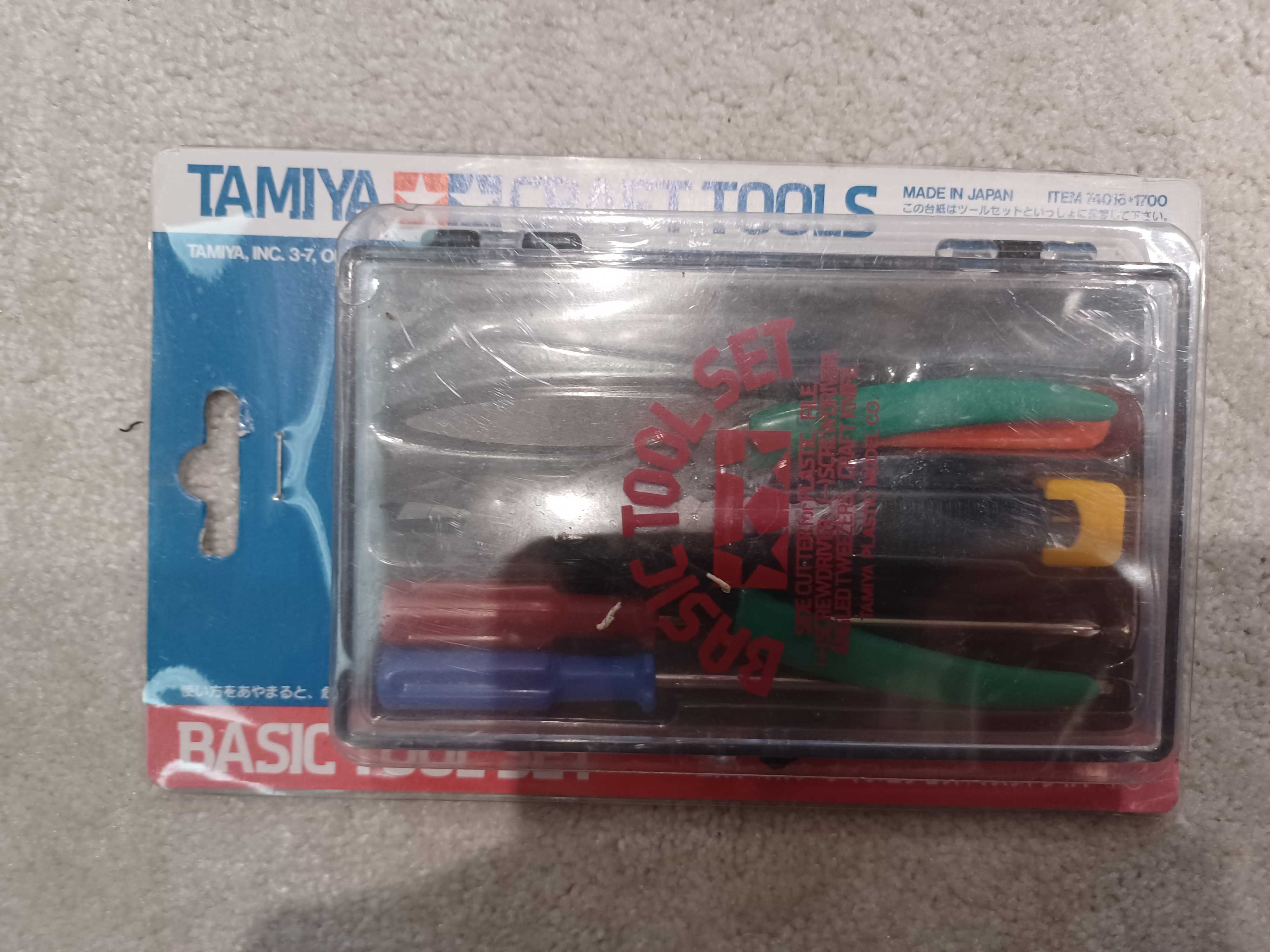 TAMIYA 74016 - CRAFT TOOLS - BASIC TOOL SET