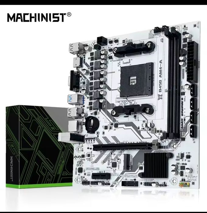 Machinist B450 AM4-A материнська плата, Ryzen