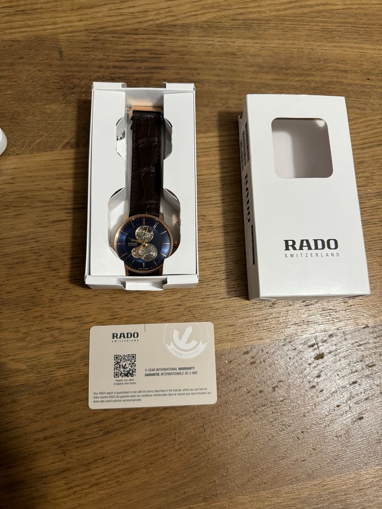 Rado Coupole Open Heart Novo!