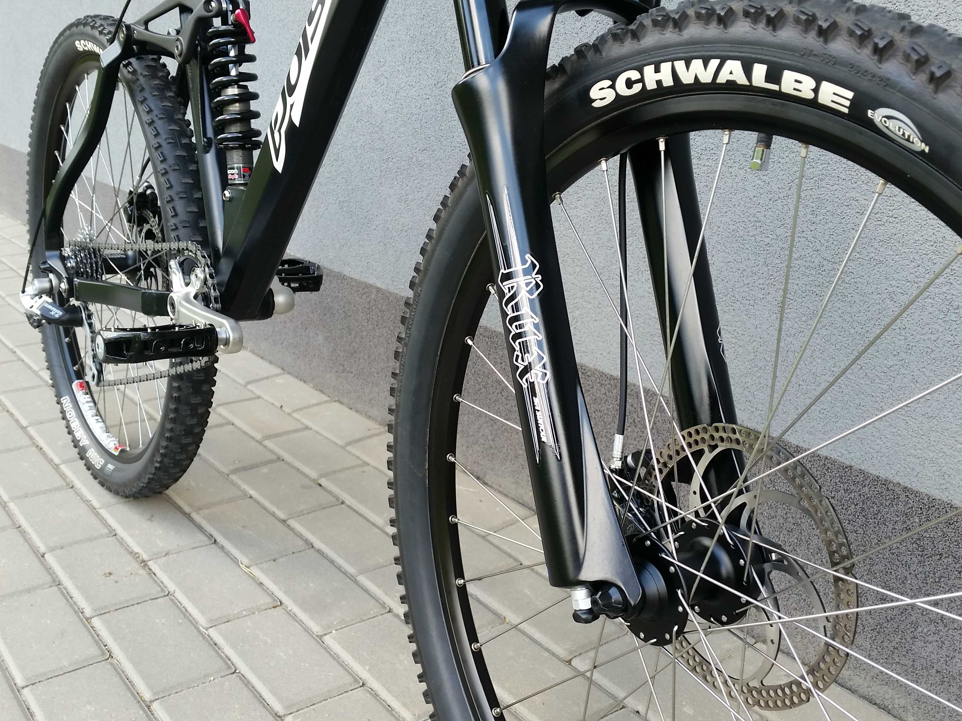 POISON Curare / 13,9kg/ Rux-S / Avid Elixir 7SL/ SRAM/ rower full MTB
