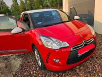 Citroën DS3 Czerwony Citren DS3 atrakcyjny design