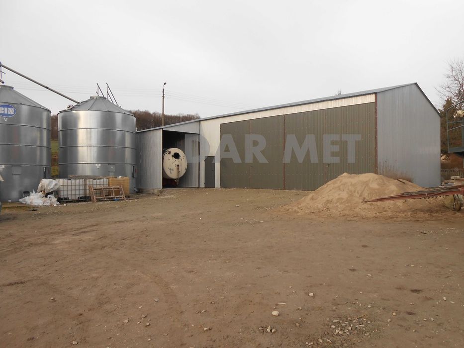 Hala Garaż Wiata Warsztat Magazyn Konstrukcja Stalowa Projekt Dar Met