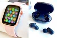 [NOVO] Smartwatch 8 Pro Rosa + Auriculares Bluetooth
