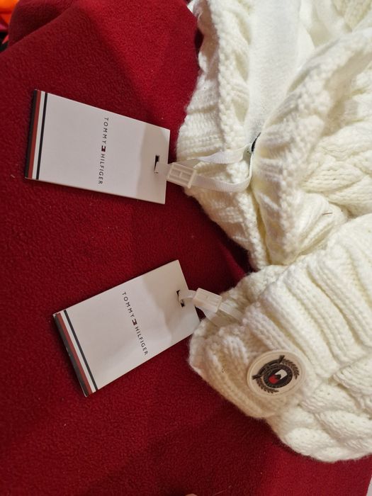Tommy Hilfiger Equestrian czapka + Komin jeździecki do jazdy konnej