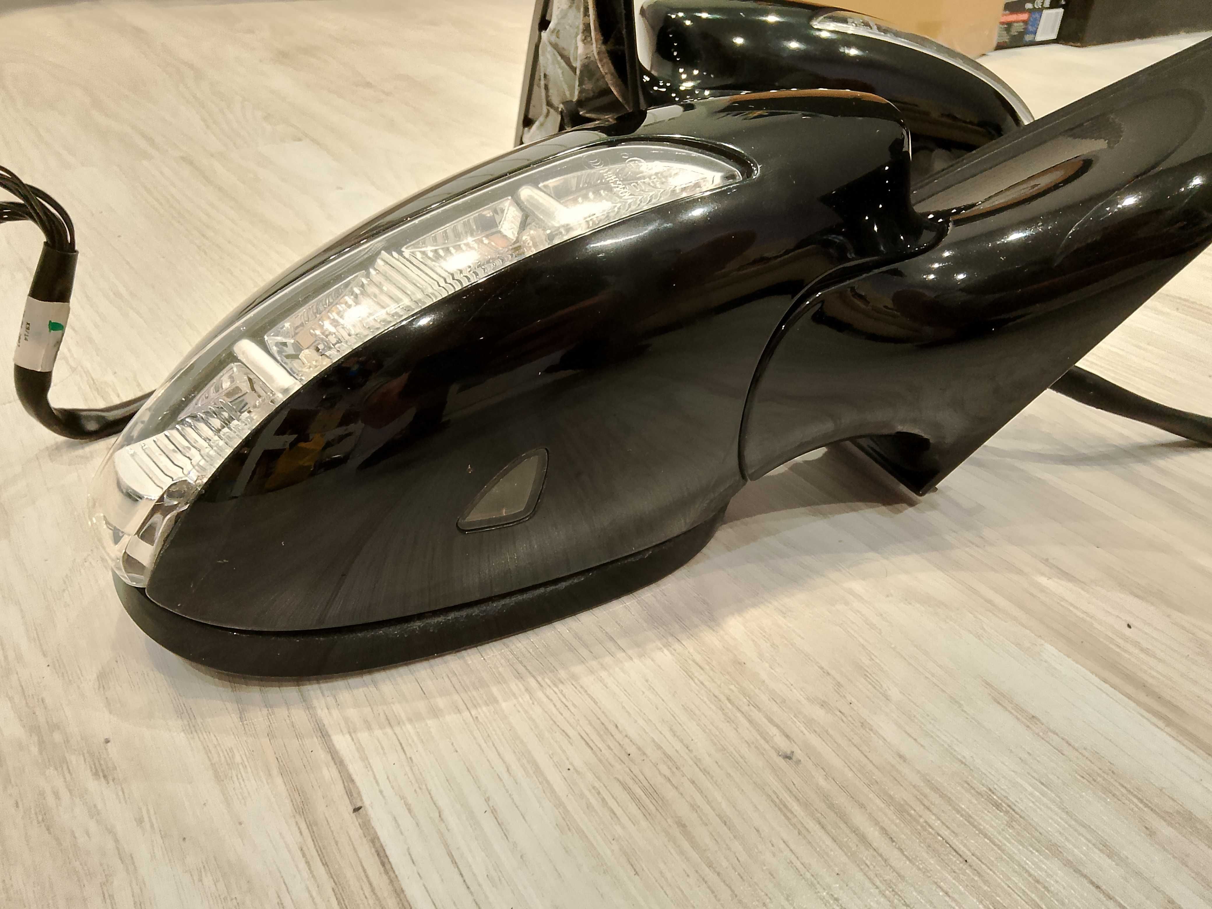 Lusterka LED Mercedes S klasa W221 Przedlift Kpl Lusterko lewe prawe