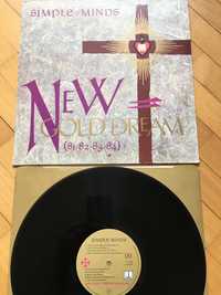 SIMPLE MINDS new gold dream EX+ UK 1st press