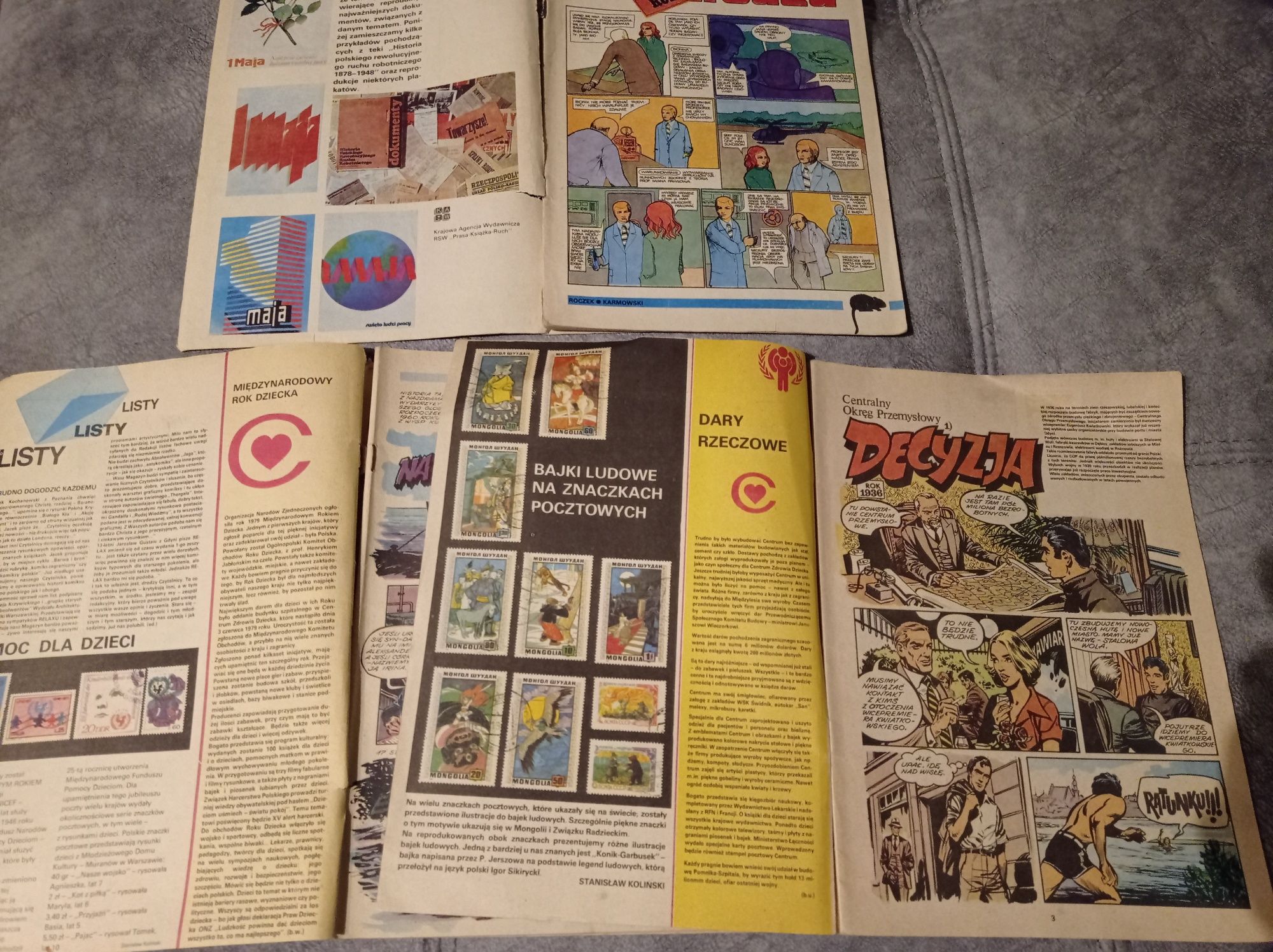 Komiksy Relax 1978-80 Zeszyt 26,29, 5/78(18)  wydanie 1