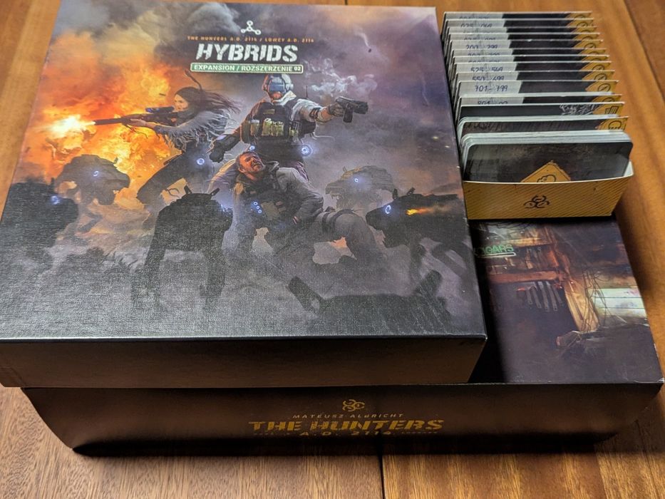 The Hunters A.D. 2114 + Hybrids + Shiptown + Huntsville(настільна гра)