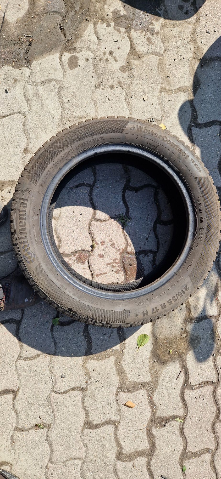 215/55 R17 94H Continental Winter contact TS850P conti seal 7mm 2016r