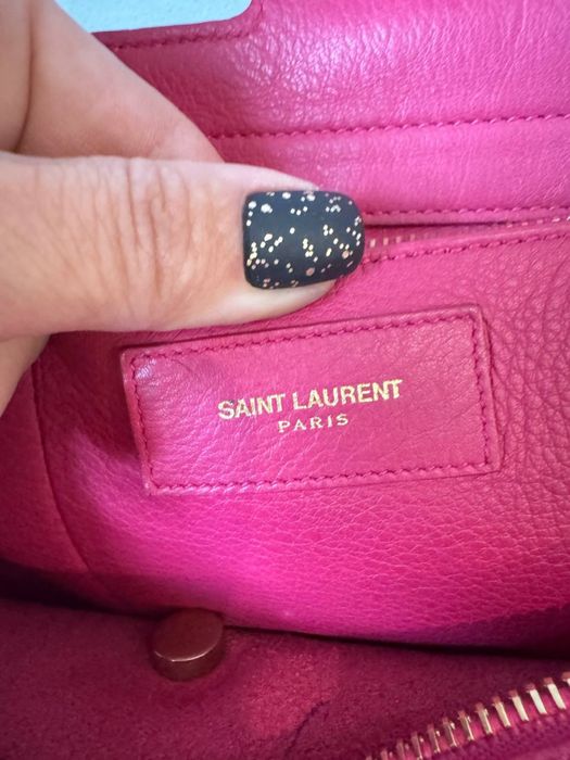 Шкіряна сумка ysl yves saint laurent