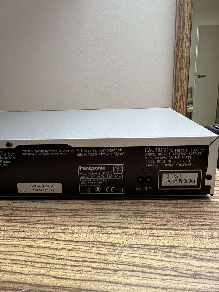 DVD/CD player Panasonic DVD-RV32