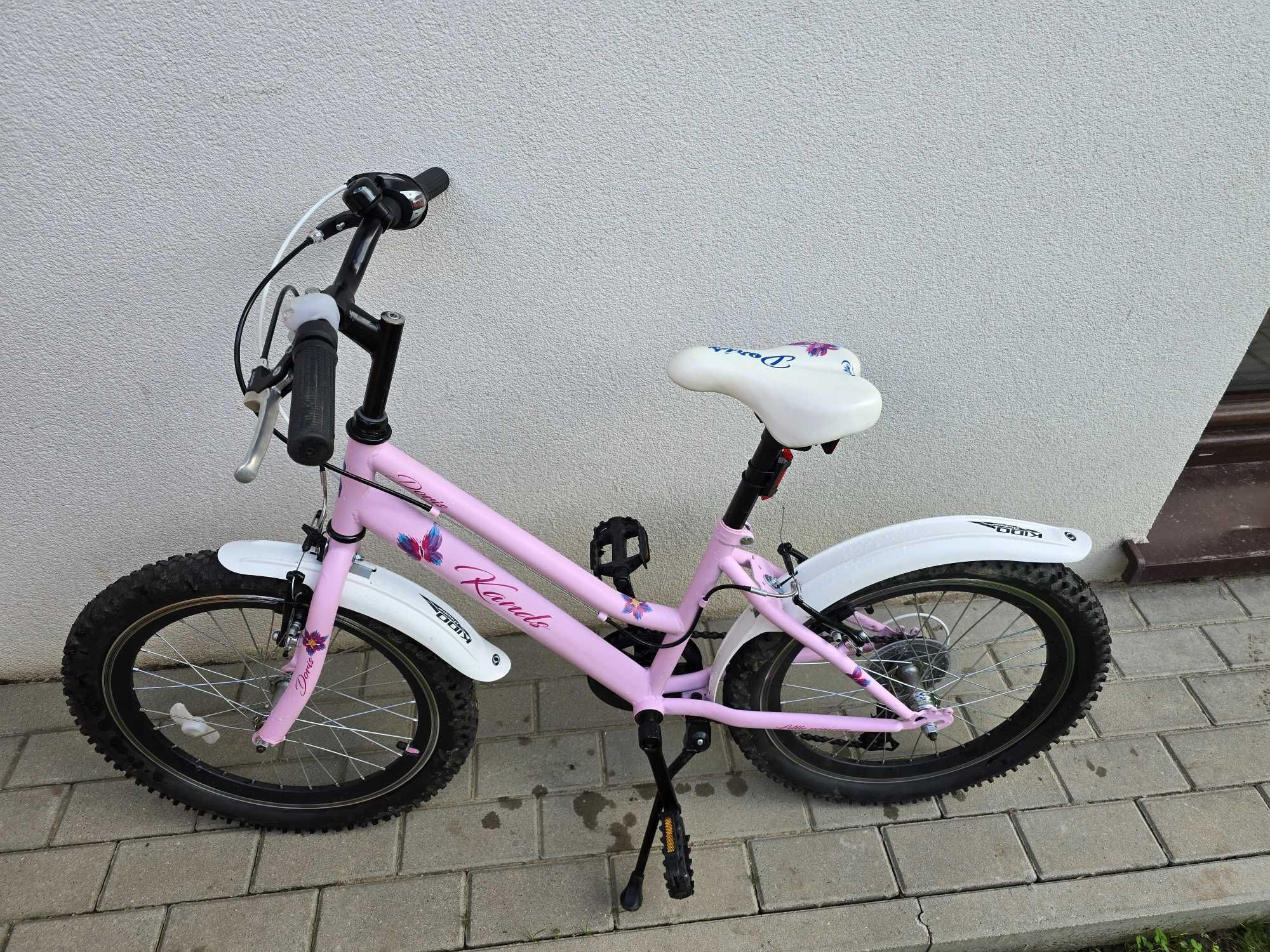 Rower dziecięcy 20" KANDS DORIS różowy