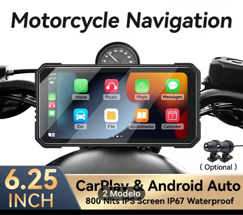Carplay / Android Auto com Camaras