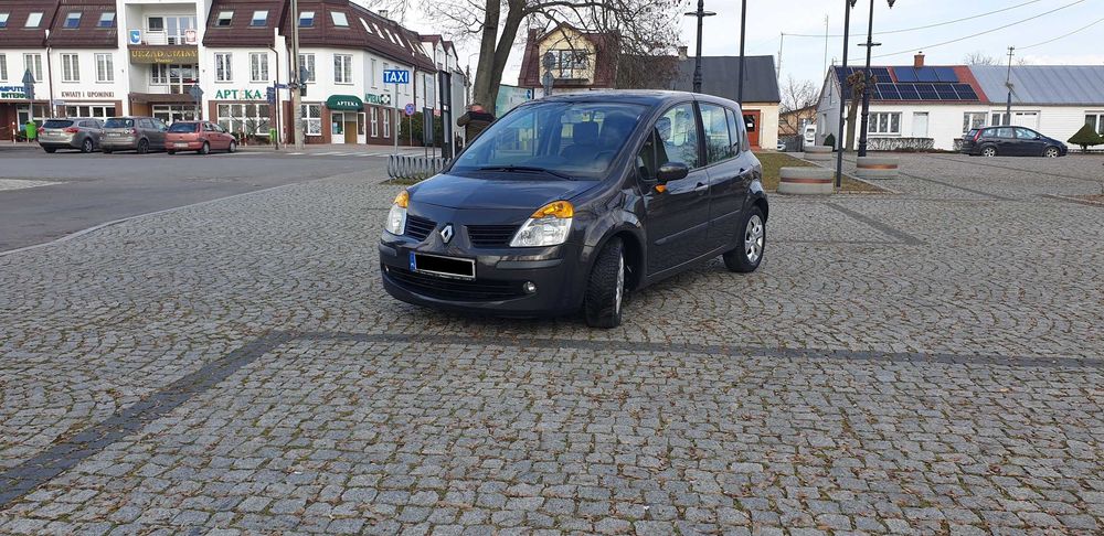 RENAULT MODUS Ładne Zadbane Klima EL Szyby El Lusterka Super Kolor