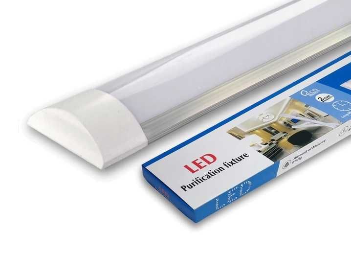 LAMPA OŚWIETLENIOWA LED ŚWIETLÓWKA 90cm oprawa natynkowa robocza polec