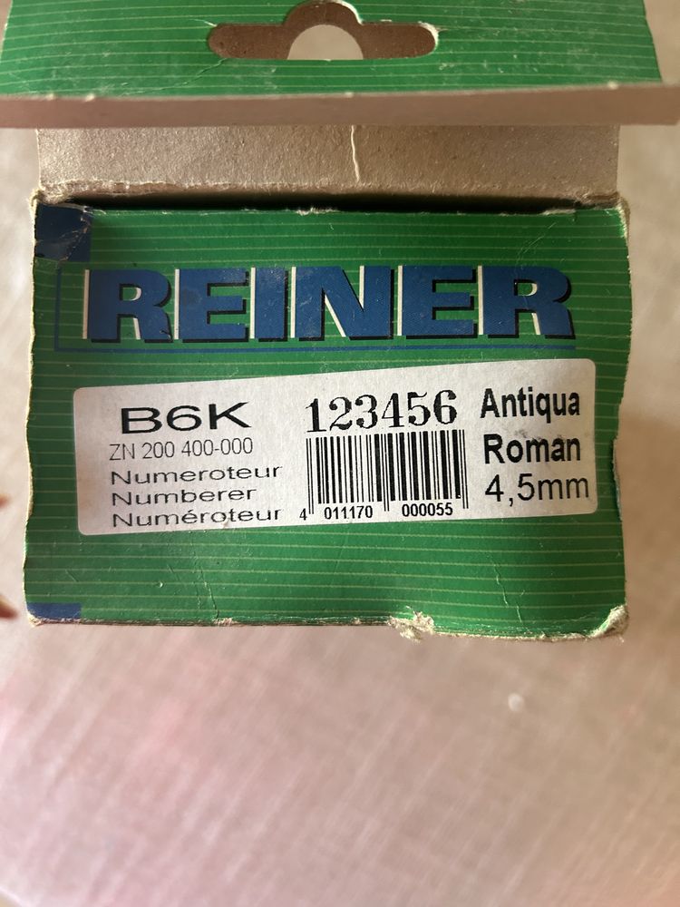 Нумератор автоматичний Reiner В6
