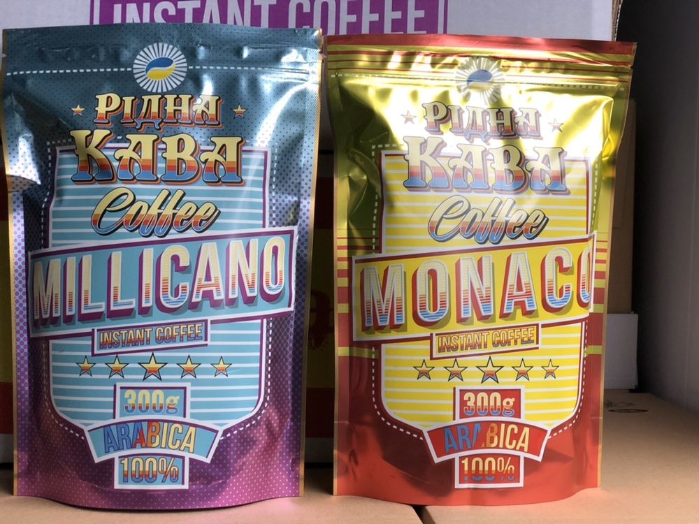 Растворимый кофе "Рідна Кава Millicano" (Миликано) 300 гр.