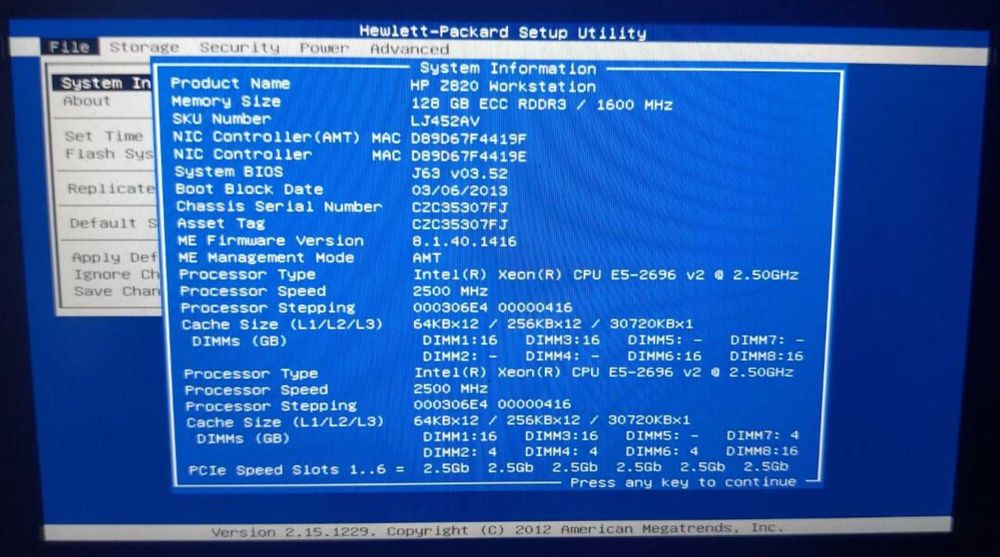 Продам дві робочі станції HP Z820 (ціна за дві)