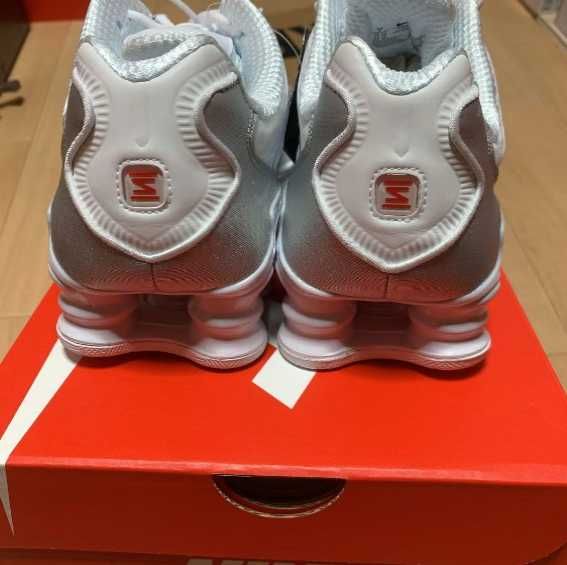 Nike Shox TL White Metallic Silver r.38
