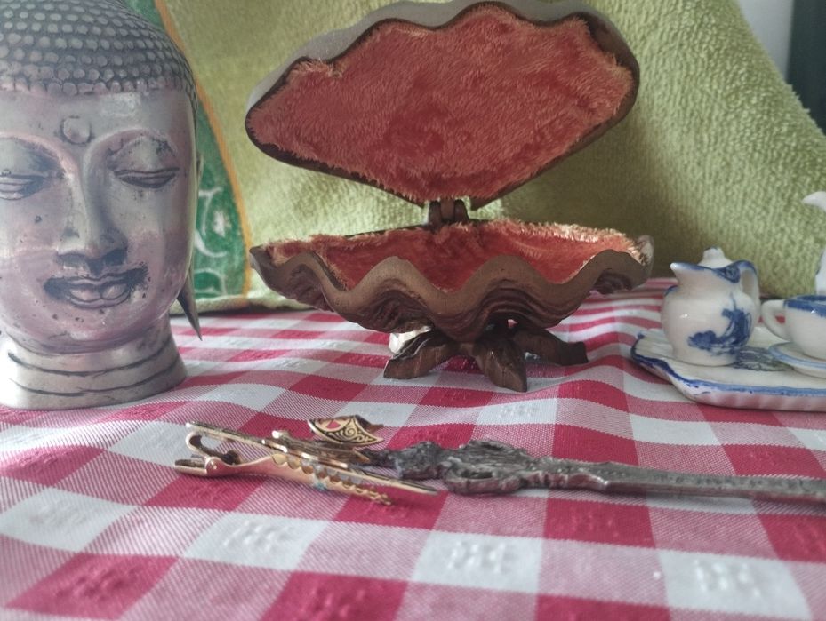 Peças de decoração antigas