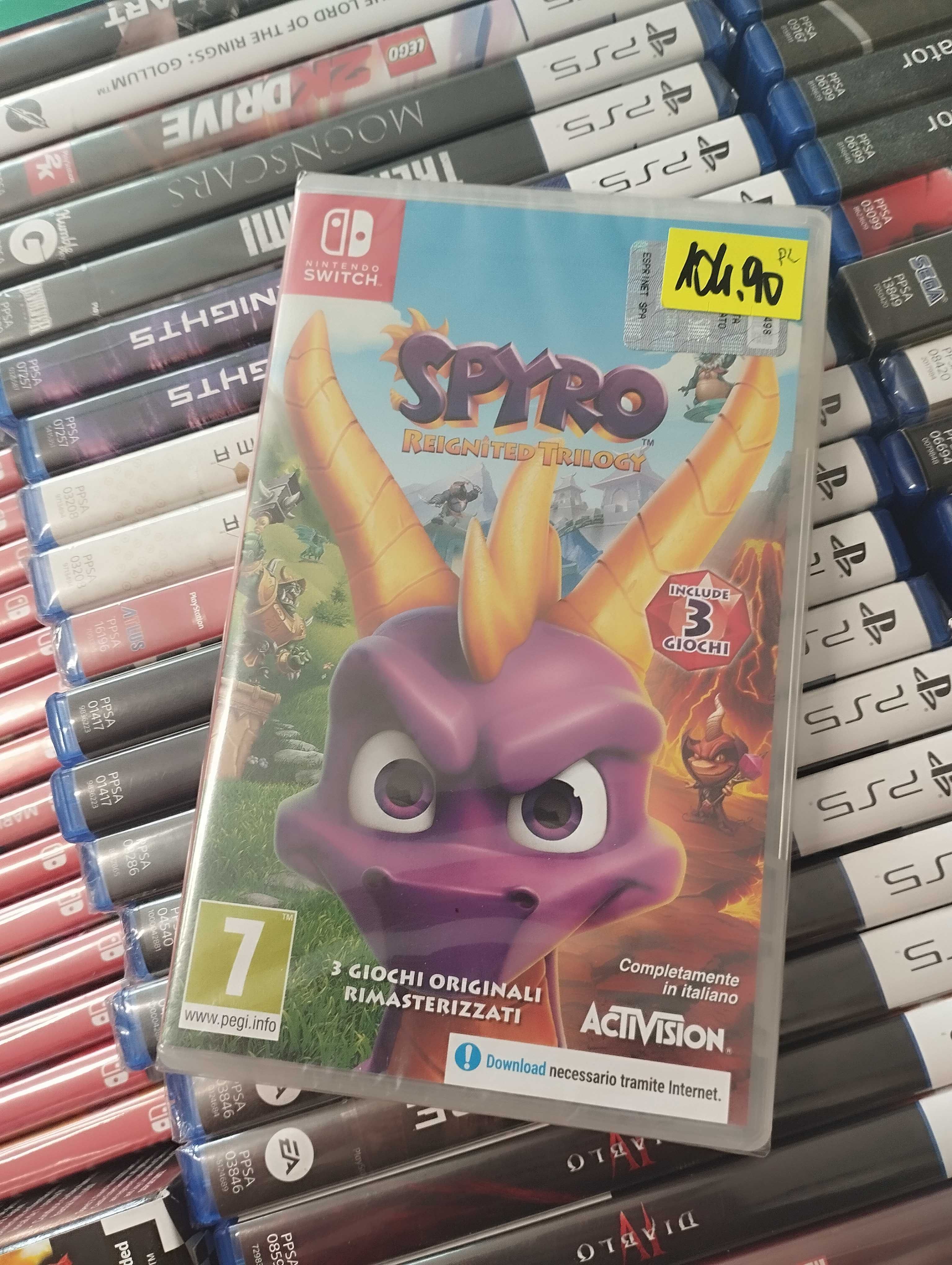 Spyro Reignited Trilogy [Switch] PL, NOWA
