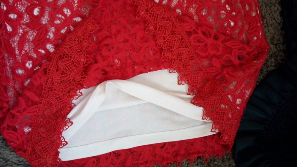 Платье гипюровое