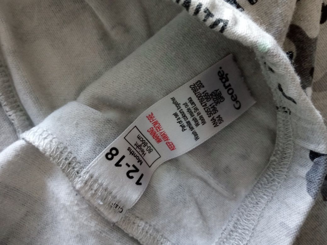 Spodnie legginsy niemowlęce