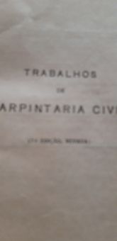 Trabalhos de Carpintaria Civil