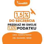 Przekaż 1,5 % podatku lub darowiznę osobie niepełnosprawnej